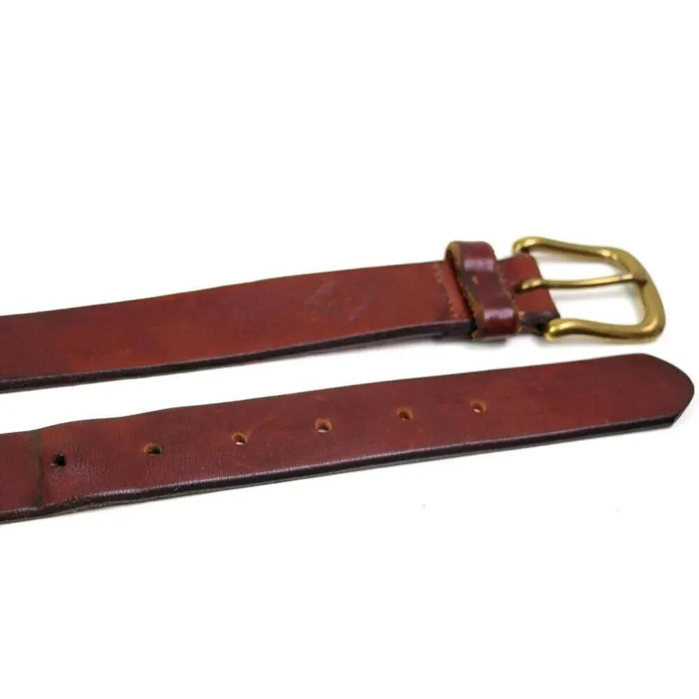 Eddie Bauer BROWN GENUINE LEATHER 1 1/8